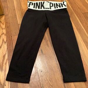Pink yoga Capri pants very good condition